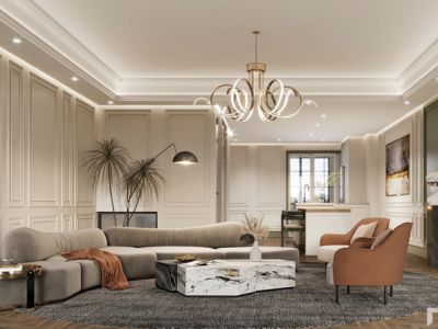 朗诗澄园-207㎡-现代风效果图