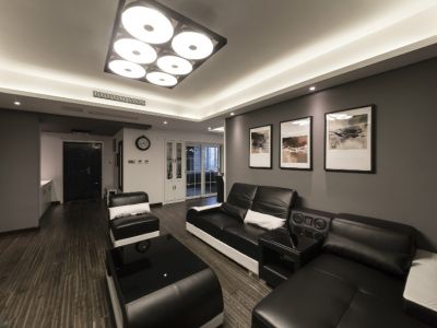 鸿海万科天空之城-89㎡-现代风效果图