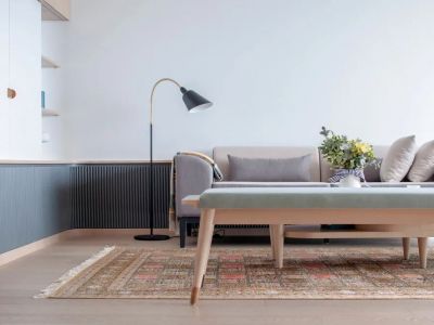 圣城锦苑125平米现代轻奢风格三居室装修案例