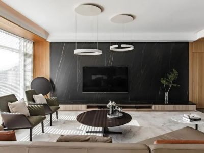 恒大云湖上郡-132㎡-现代风效果图