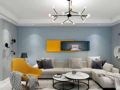 水三千-95㎡-北欧风效果图