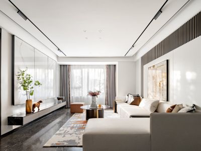 锦上和风华苑-115㎡-现代风效果图