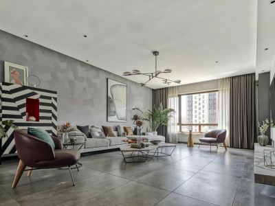 象源丽都-132㎡-现代风效果图