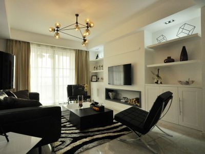 上东湾-111㎡-简约风效果图