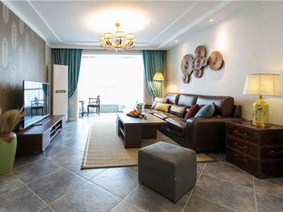 今日香沙御景园-100㎡-混搭风效果图