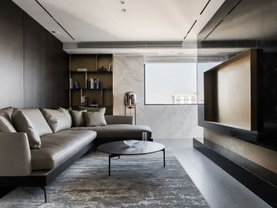 宏远花园-98㎡-现代风效果图