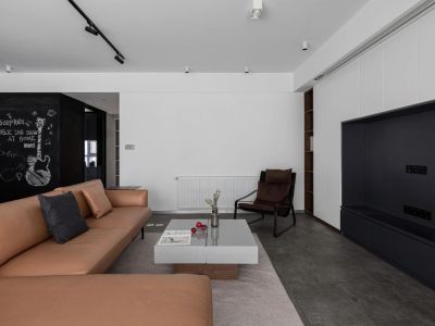 中海阳光橡树园-111㎡-简约风效果图