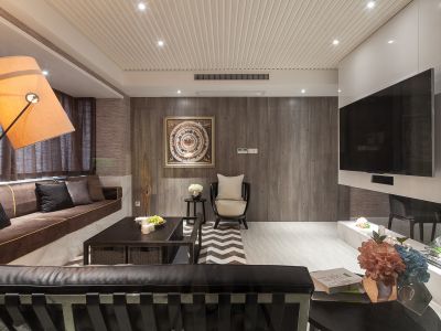 今日香沙御景园-145㎡-现代风效果图