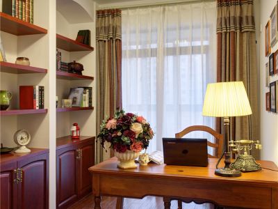 淘金半山豪庭-145㎡-美式风效果图