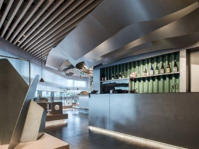 寿司餐厅-250㎡-日式风效果图