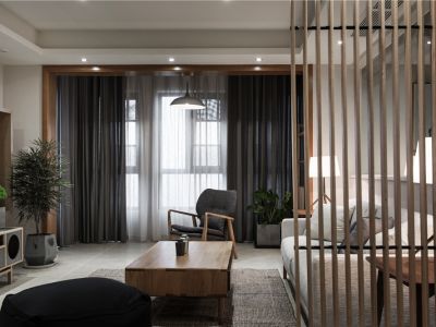 保利小楼大院-147㎡-日式风效果图