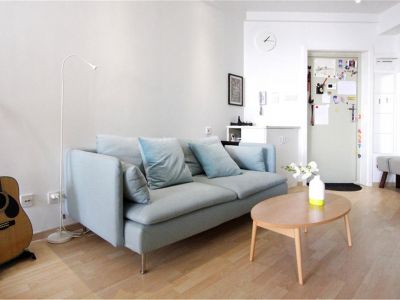 中房翰林门-71㎡-简约风效果图