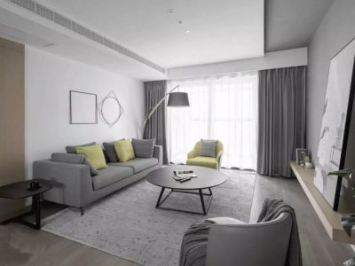 永康御景台-116㎡-简约风效果图