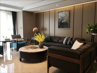 龙光玖誉湾-142㎡-现代风效果图