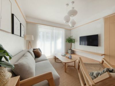 恒大中央公园-111㎡-日式风效果图