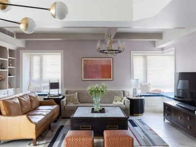 长基听棠-198㎡-复古风效果图