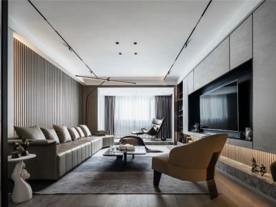 富海云天-116㎡-现代风效果图