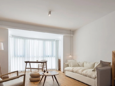 巴黎名都-91㎡-日式风效果图