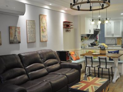 安宏基星曜广场-93㎡-美式风效果图