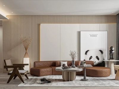 融信杭州公馆-136㎡-轻奢风效果图