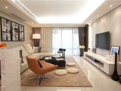 大宏锦绣-140㎡-现代风效果图