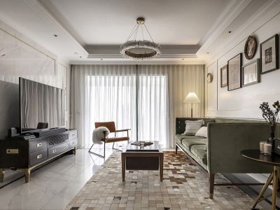 花果山6号140平米欧式风格复式装修案例