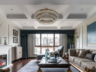 锦江御都116平米欧式风格四室两厅装修案例