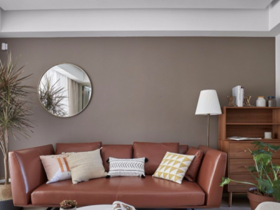 天福抱龙居-122㎡-现代风效果图