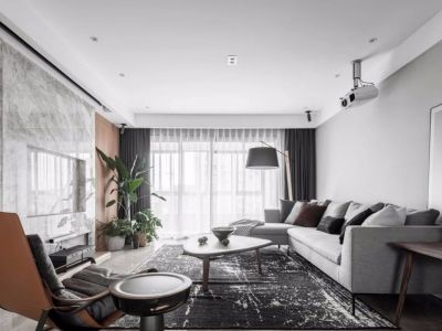 天空之城-143㎡-现代风效果图