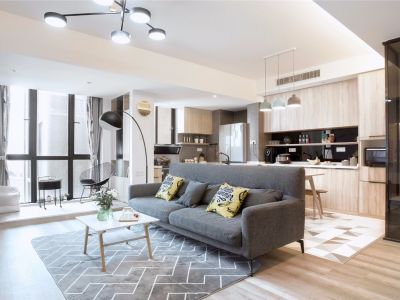 中城丽景香山-95㎡-现代风效果图