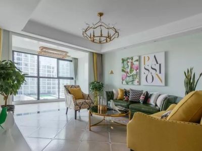 广大城-143㎡-混搭风效果图