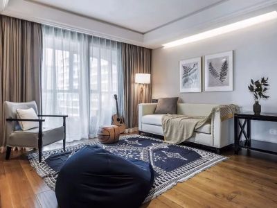 华润·悦府-140㎡-现代风效果图