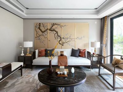 仁恒公园世纪-127㎡-现代风效果图