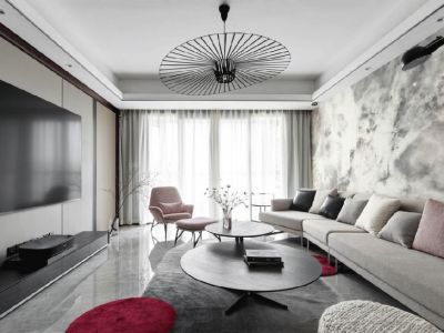 置信逸景苑-113㎡-北欧风效果图