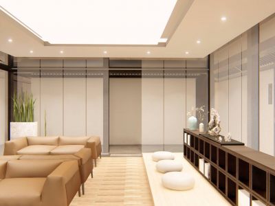 民宿-800㎡-现代风效果图