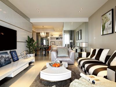 未来城-120㎡-现代风效果图