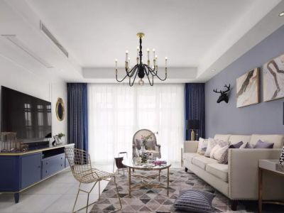 旭辉·江山雲出-168㎡-美式风效果图