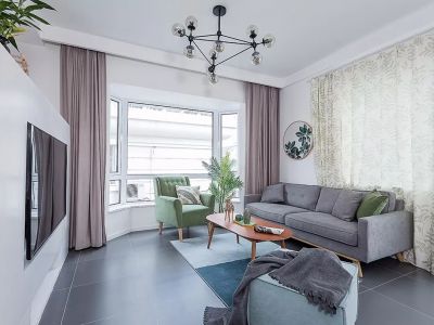 凯佳·江南里-108㎡-北欧风效果图