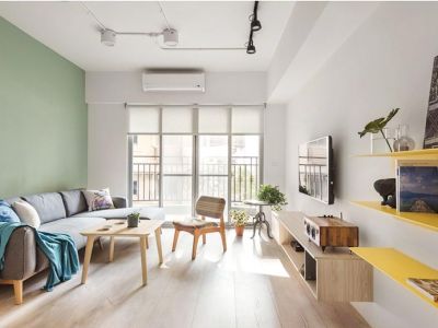 美地芳邻-80㎡-北欧风效果图