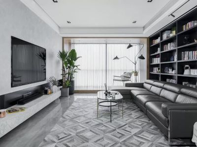 阳光·君悦府-125㎡-现代风效果图