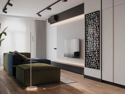 东源大厦-134㎡-现代风效果图