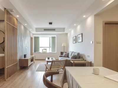 绿城·柳岸晓风-113㎡-日式风效果图