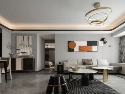 景星花园-110㎡-现代风效果图