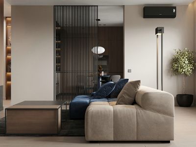 三江尚城一期-87㎡-简约风效果图