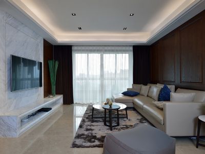 东原凯越印江山-120㎡-现代风效果图