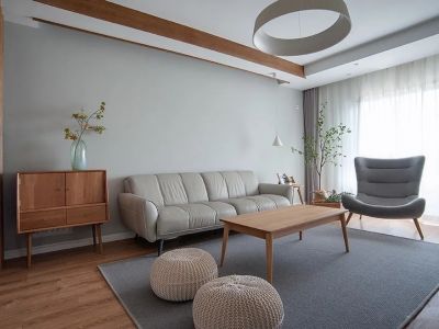 东城一品-98㎡-日式风效果图