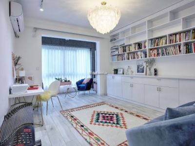 香榭国际-90㎡-混搭风效果图