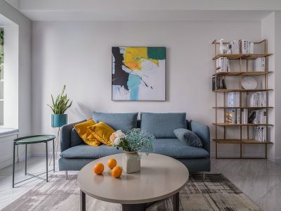 恒大翡翠华庭-96㎡-现代风效果图