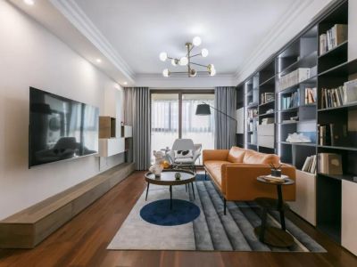 富力星光天地-115㎡-现代风效果图