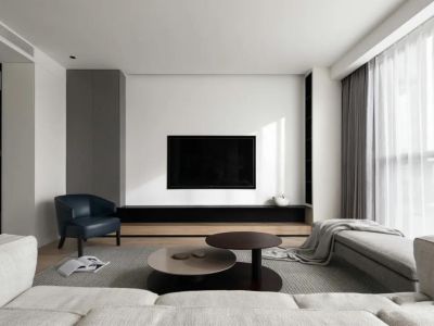 新城璞樾钟山-125㎡-现代风效果图